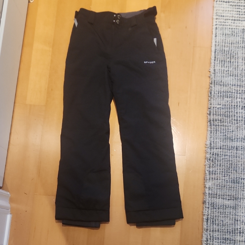 Spyder Youth Ski Pants. Black. Size 16.